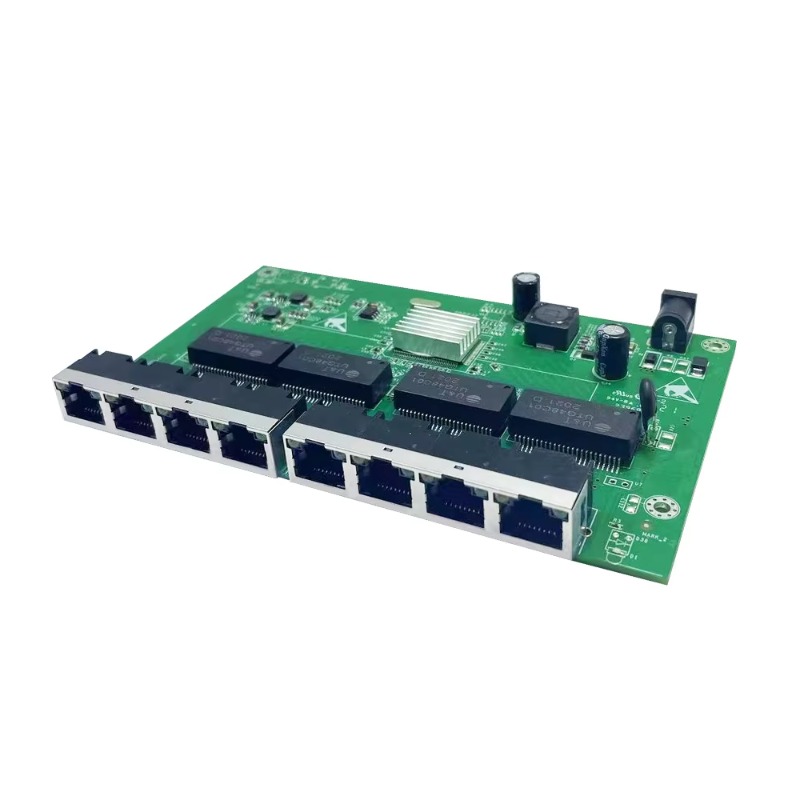 Managed Gigabit Poe Switch 8 Port 802.3At - لوحة تبديل إيثرنت جيجابت مُدارة بـ