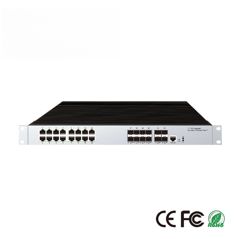 Sfp+ 10G Managed Switch 8 Port - محول إيثرنت صناعي مُدار بـ 16