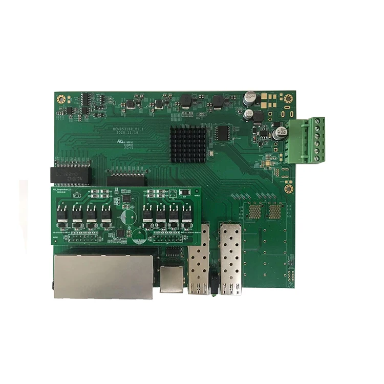Sfp+ 10G Managed Switch 8 Port - محول شبكة إيثرنت صناعي من الفئة