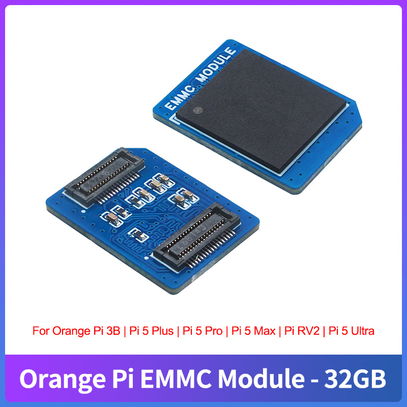 Orange Pi 5 Plus 32Gb - وحدة EMMC بسعة 32 جيجابايت لـ