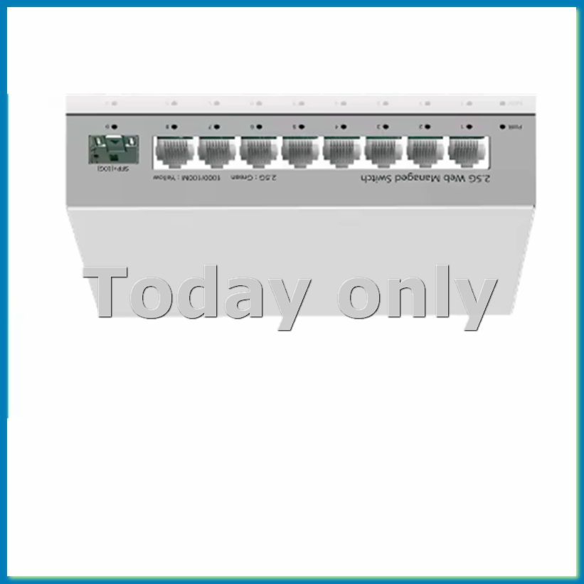Sfp+ 10G Managed Switch 8 Port - 2.5GbE مفتاح مُدار ذكي 8 منافذ