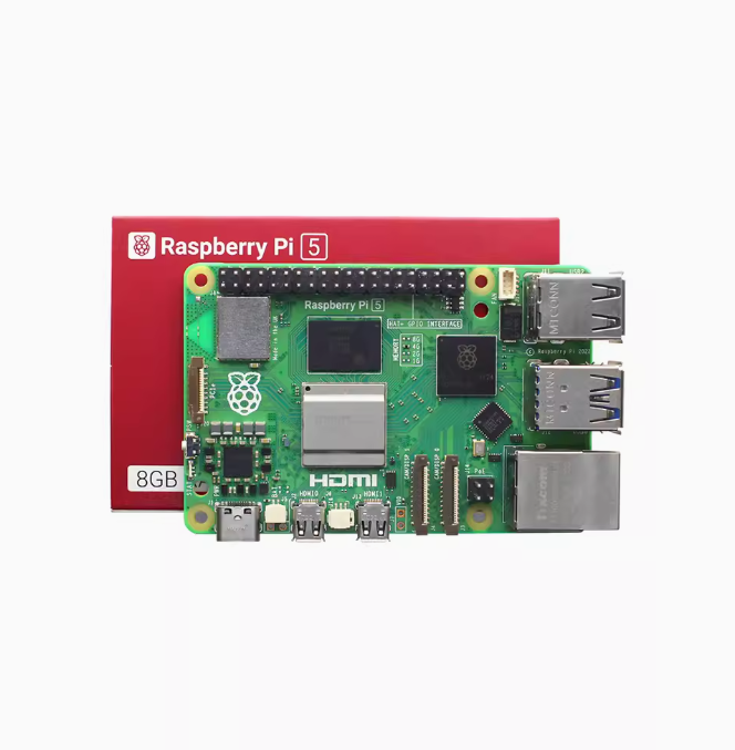 Raspberry Pi 5 8Gb - لوحة ذراع أصلية جديدة Raspberry Pi