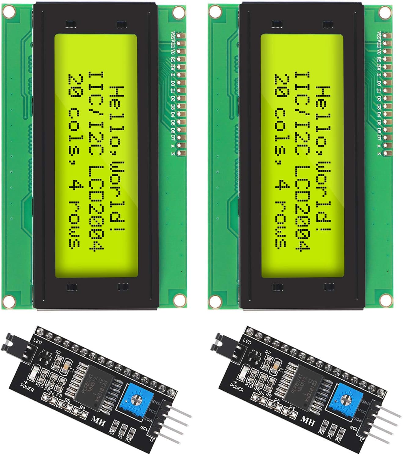 Turing Pi 2 - وحدة إضاءة خلفية زرقاء مع محول
