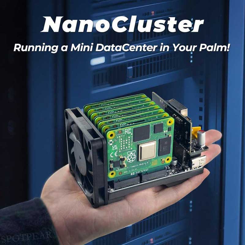 Sipeed NanoCluster Mini Cluste - مراجعة Deskpi Super6C وسعره