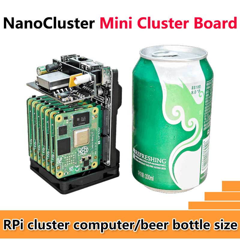 Sipeed NanoCluster Mini Cluste - مراجعة Deskpi Super6C وسعره