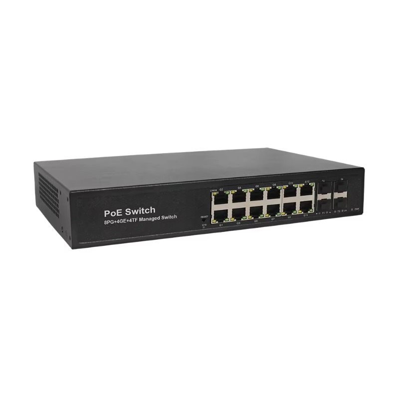 محول PoE مُدار L3 مع منافذ Poe - مراجعة Sfp+ 10G Managed Switch 8 Port وسعره