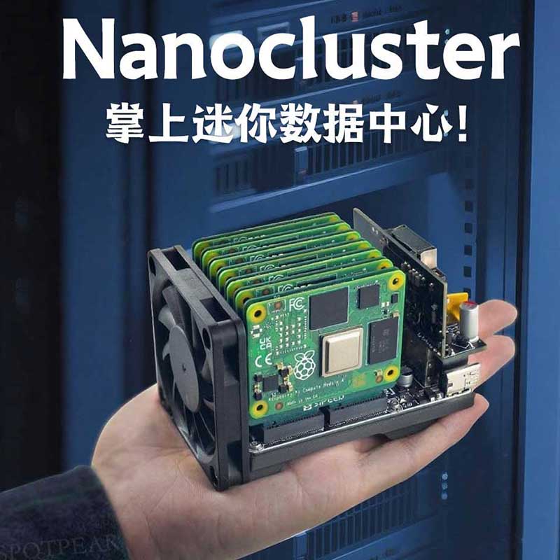 Sipeed NanoCluster Mini Nano C - مراجعة Deskpi Super6C وسعره