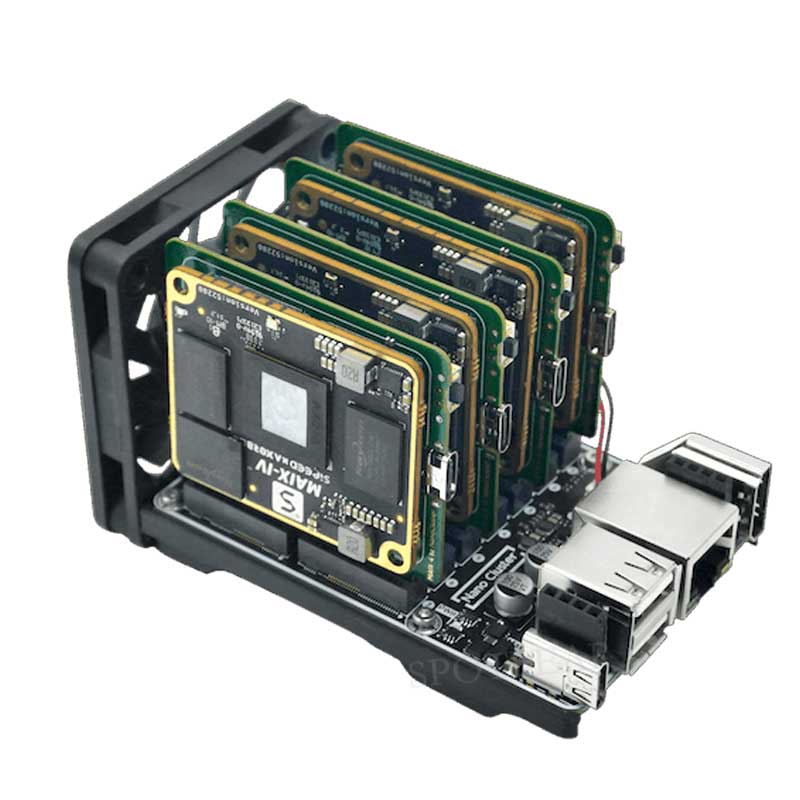 Sipeed NanoCluster Mini Nano C - مراجعة Deskpi Super6C وسعره