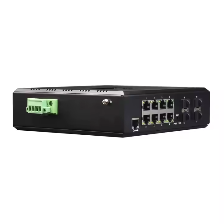 محول جيجابت إيثرنت صناعي L3 مُ - مراجعة Sfp+ 10G Managed Switch 8 Port وسعره