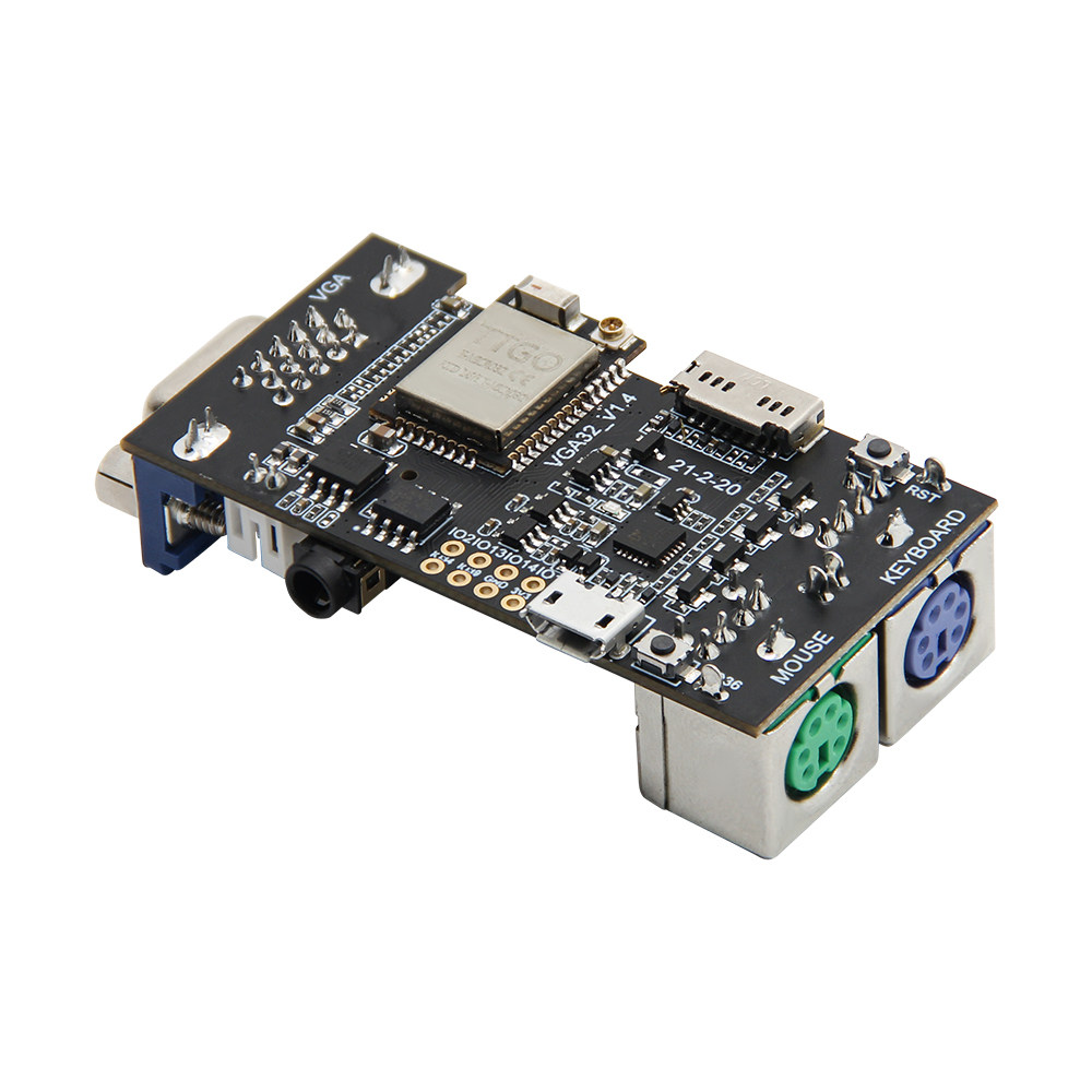لوحة تطوير TTGO VGA32 V1.4 Mic - مراجعة Turing Pi 2 وسعره