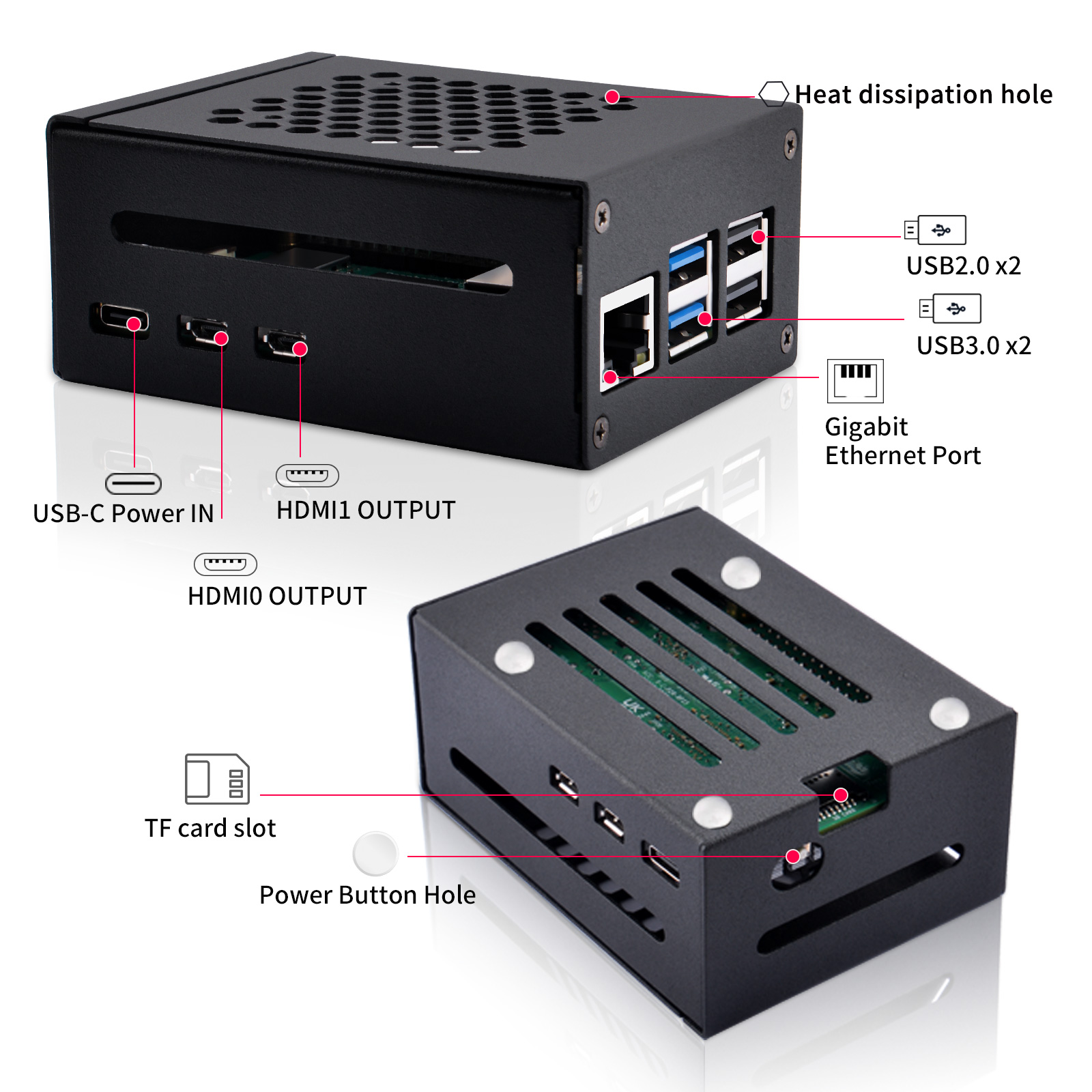 حافظة معدنية 52Pi Raspberry Pi - مراجعة Turing Pi 2 وسعره