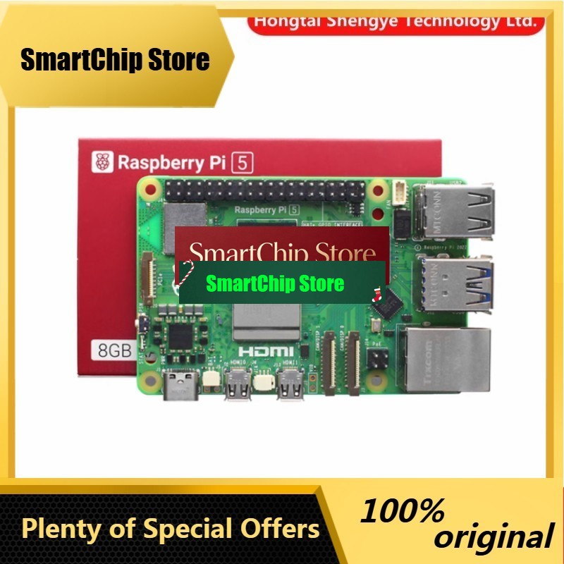 لوحة تطوير Raspberry Pi 5 الأص - مراجعة Raspberry Pi 5 8Gb وسعره