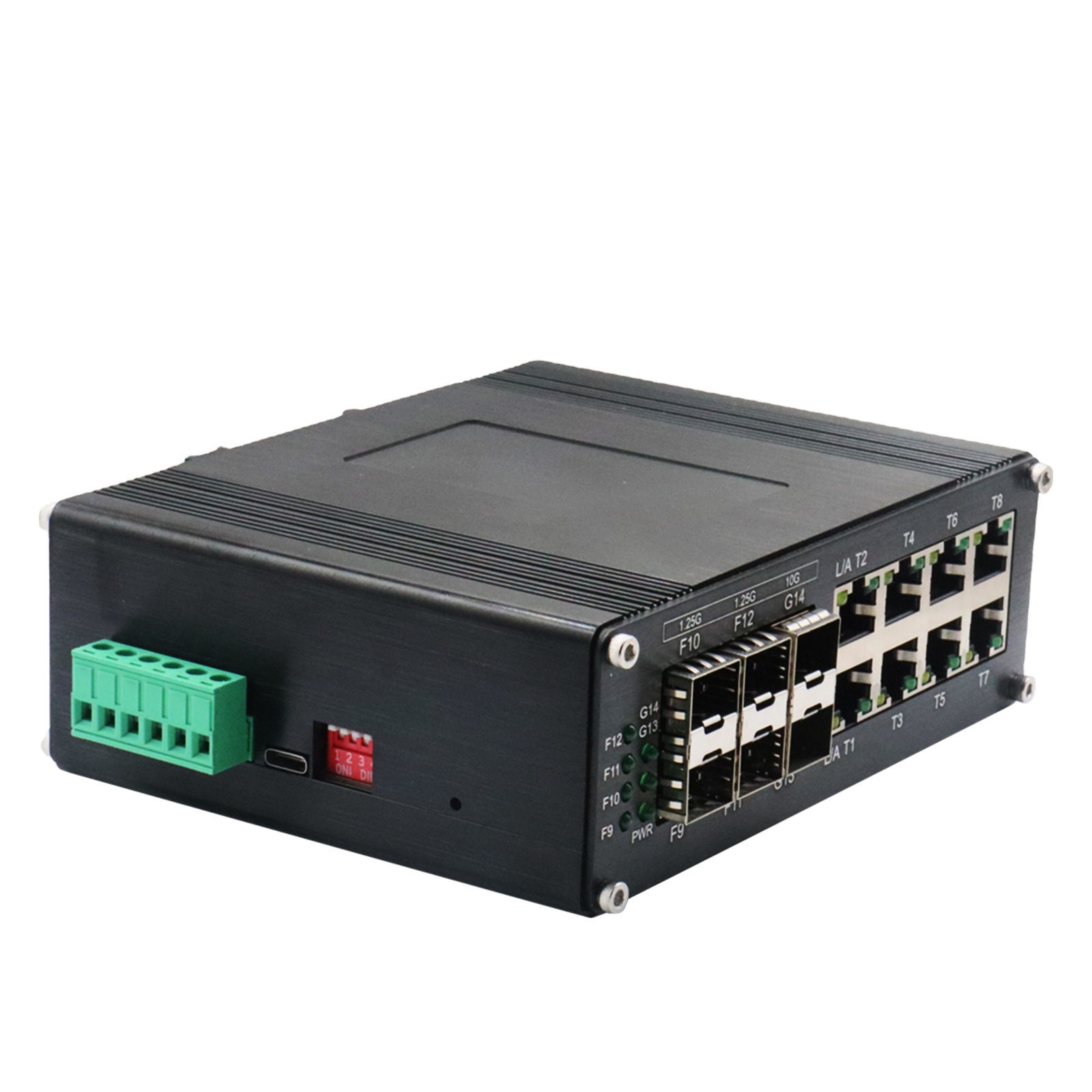 محول L2+ صناعي 8 منافذ 10/100/ - مراجعة Sfp+ 10G Managed Switch 8 Port وسعره
