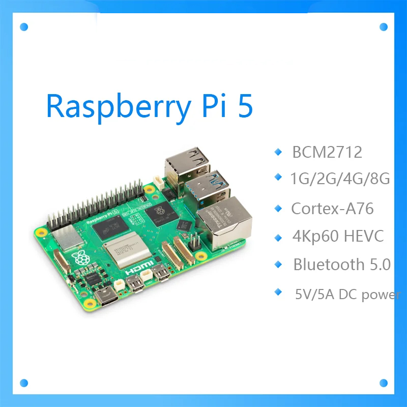 لوحة تطوير الذراع الرسمية الأص - مراجعة Raspberry Pi 5 8Gb وسعره