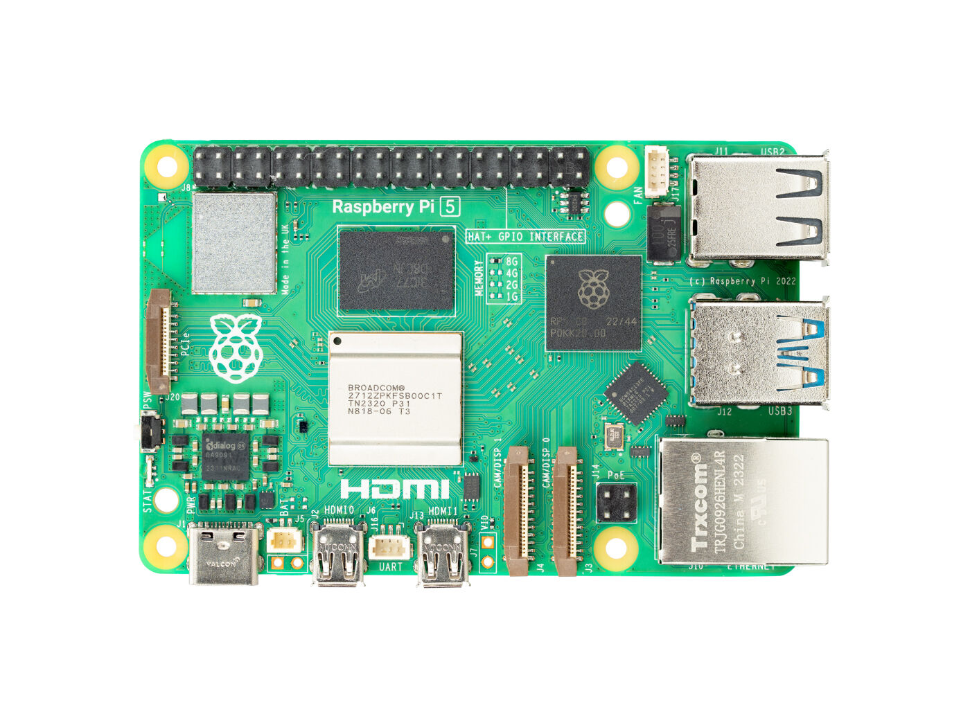 لوحة تطوير الذراع الرسمية الأص - مراجعة Raspberry Pi 5 8Gb وسعره