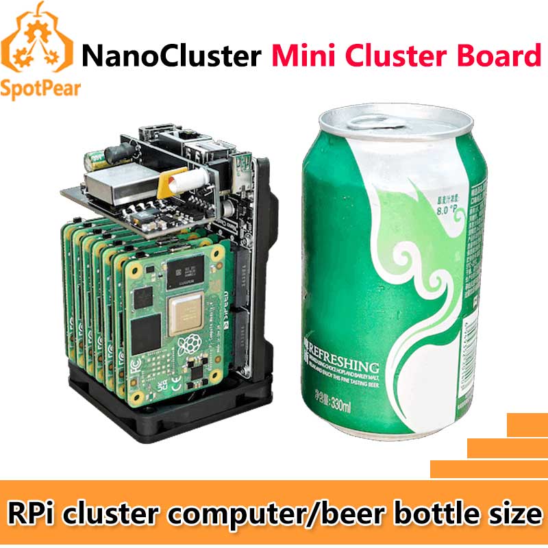 Sipeed NanoCluster Mini Cluste - مراجعة Deskpi Super6C وسعره