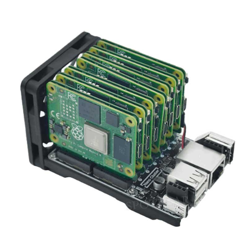 Sipeed NanoCluster Mini Cluste - مراجعة Deskpi Super6C وسعره