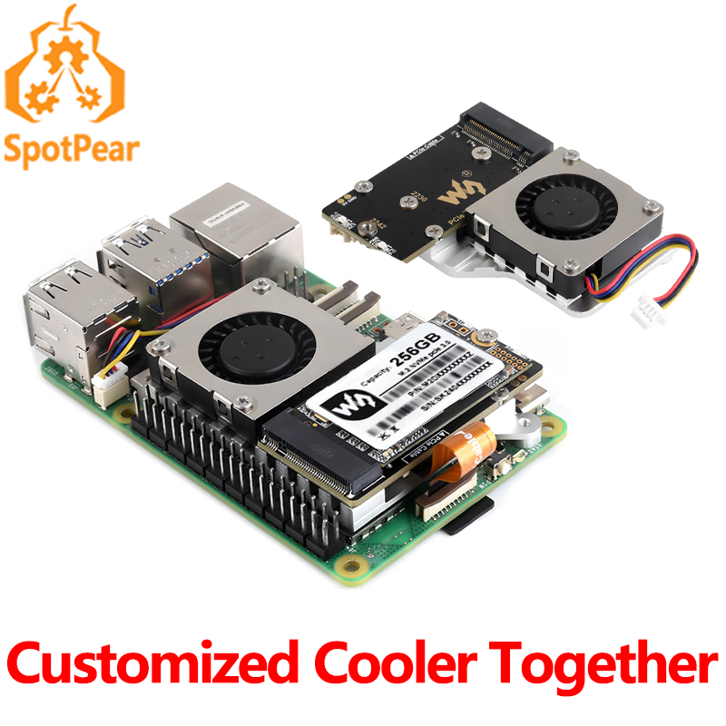 لوحة Raspberry Pi 5 PCIe إلى M - مراجعة Deskpi Super6C وسعره
