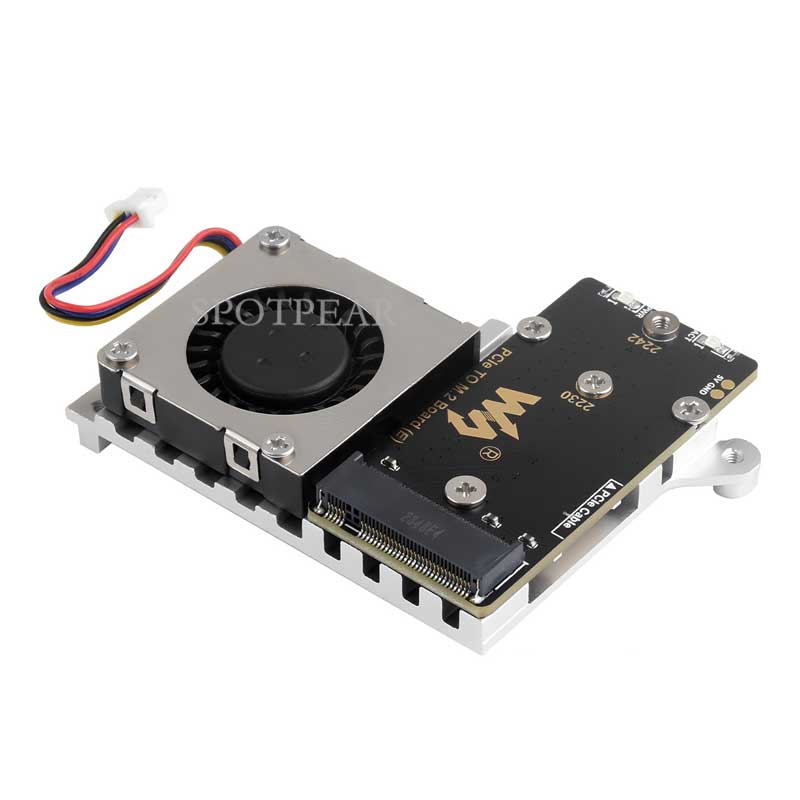 لوحة Raspberry Pi 5 PCIe إلى M - مراجعة Deskpi Super6C وسعره