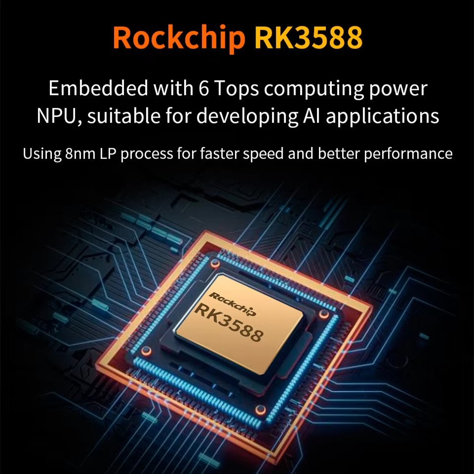 لوحة DroMaRockchip أحادية RK35 - مراجعة Orange Pi 5 Plus 32Gb وسعره