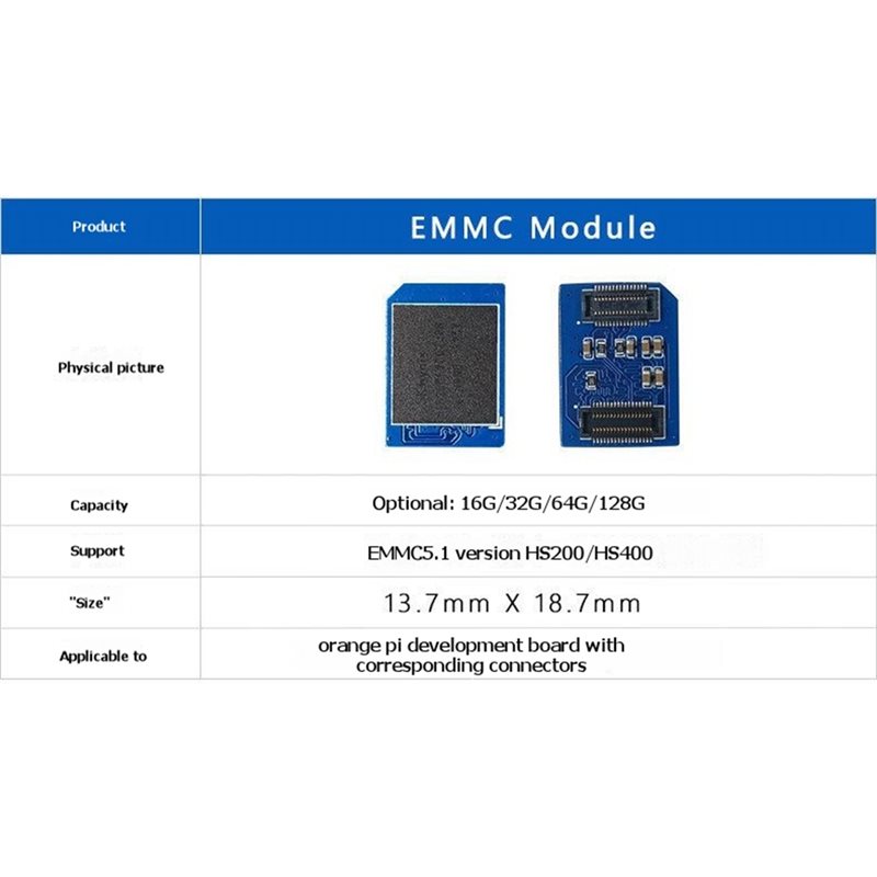 [B24B!】 وحدة EMMC بسعة 32 جيجا - مراجعة Orange Pi 5 Plus 32Gb وسعره