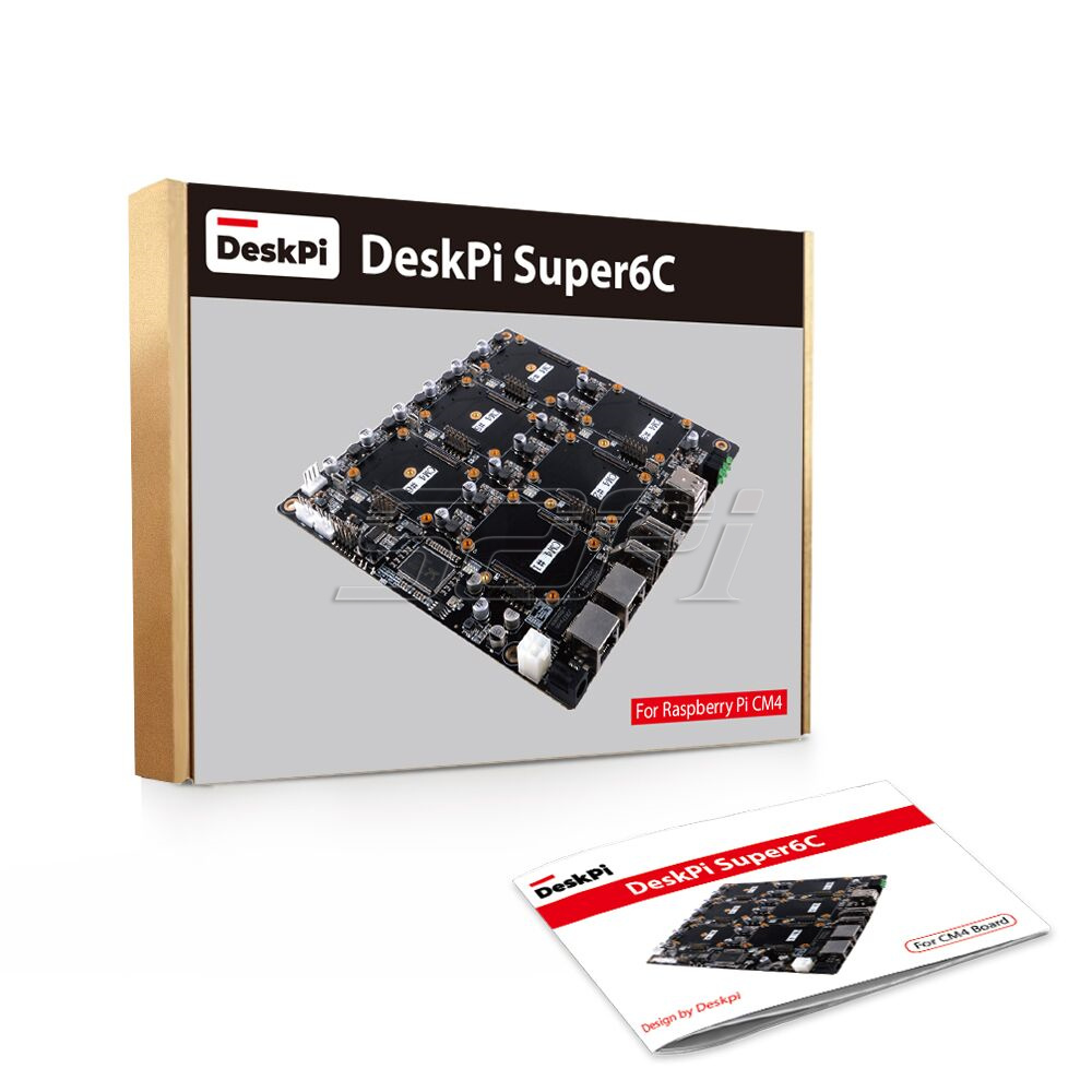 52Pi جديد DeskPi Super6C Raspb - مراجعة Deskpi Super6C وسعره
