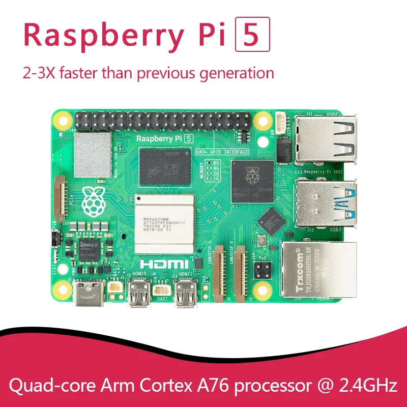 لوحة راسبيري باي 5 الأصلية من  - مراجعة Raspberry Pi 5 8Gb وسعره